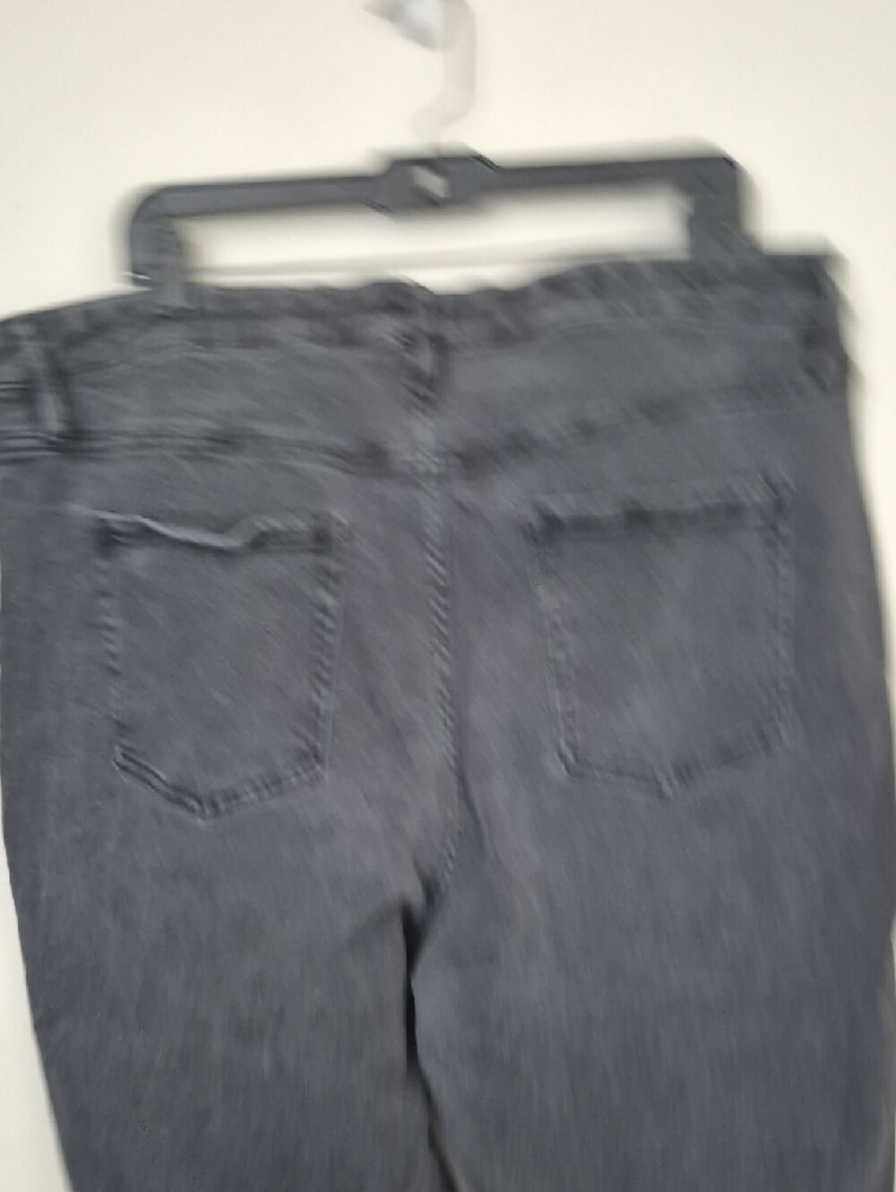 Ava & Viv Charcoal Gray Cropped Raw-Hem Jeans - Picture 7 of 8
